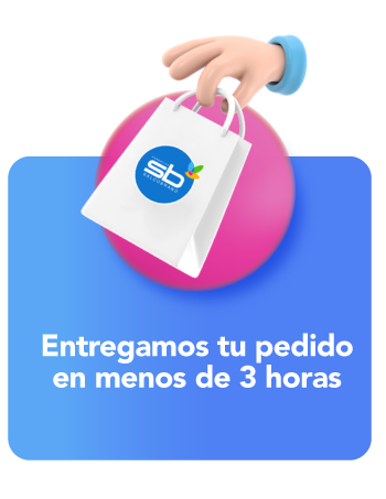 Entrega en 3 horas