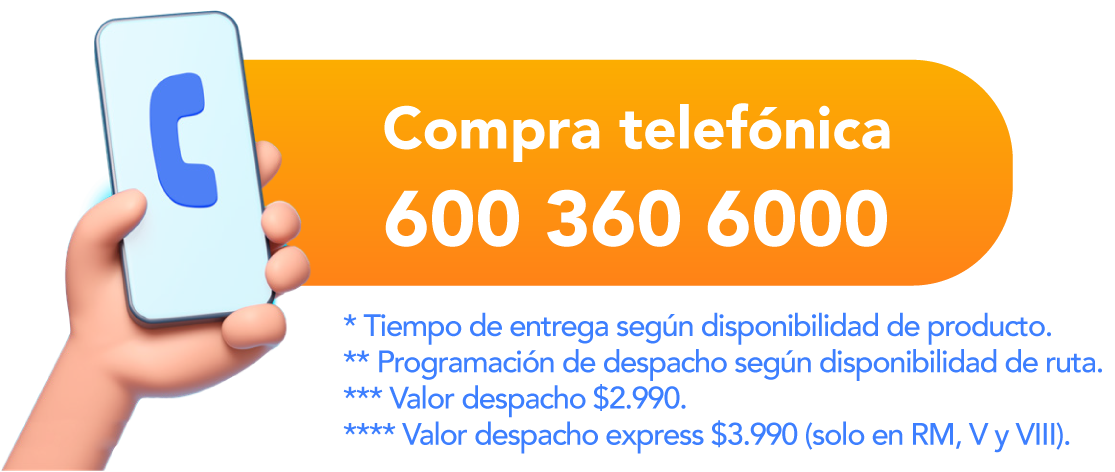 Compra telefónica 600 360 6000