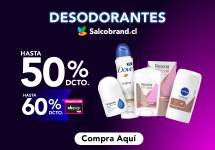 Desodorantes caluga cyber