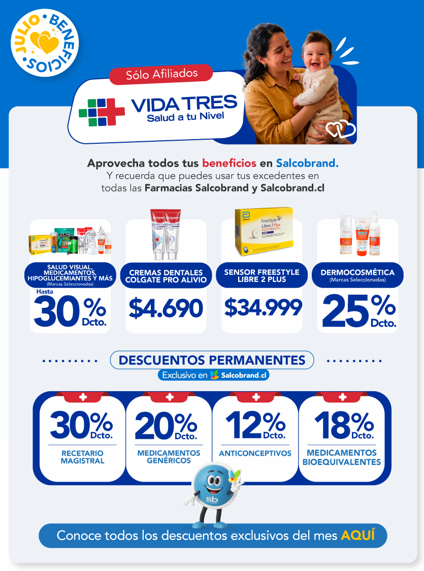 BENEFICIOS VIDA TRES