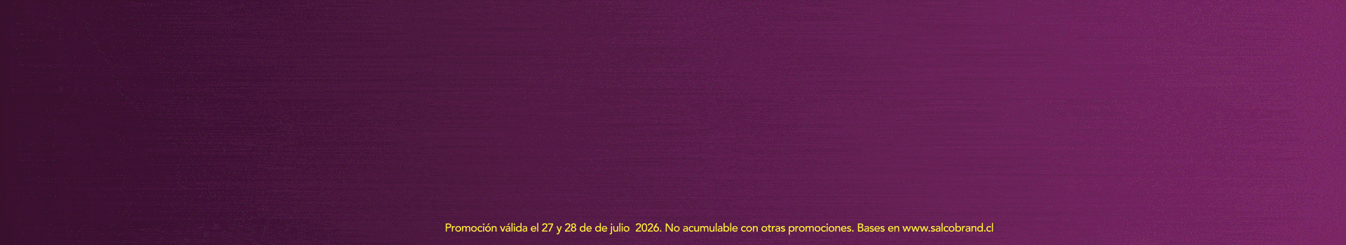 Oferta por tiempo limitado
