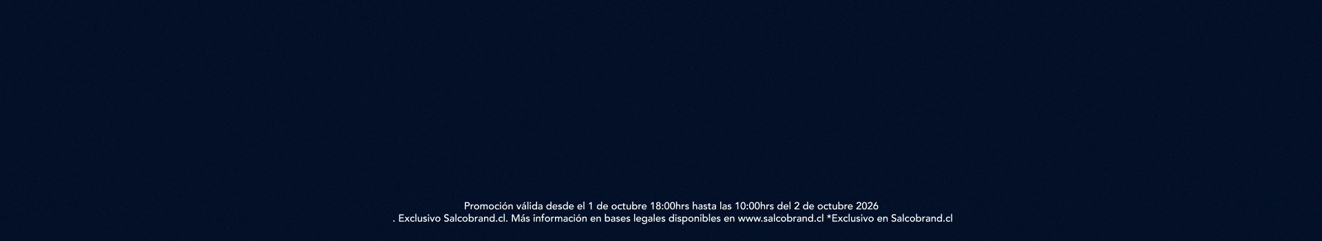 Oferta por tiempo limitado