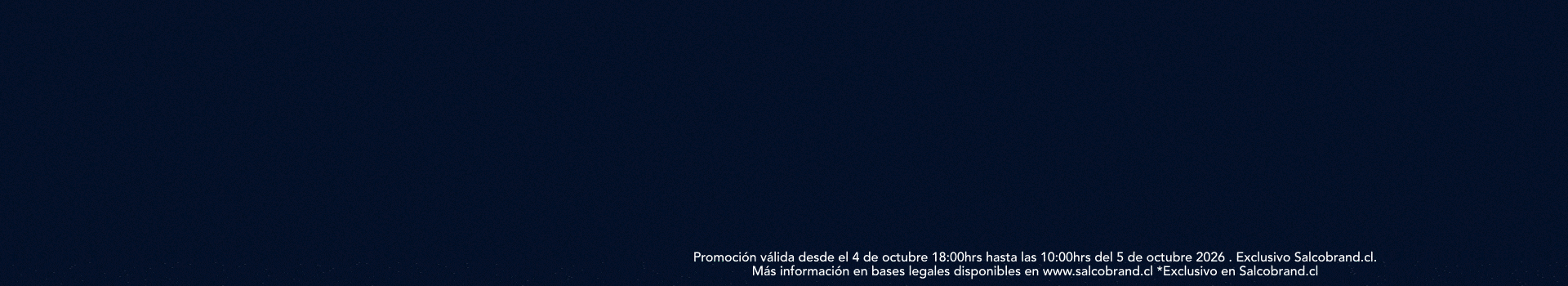 Oferta por tiempo limitado