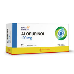 Alopurinol 100 mg 20 comprimidos