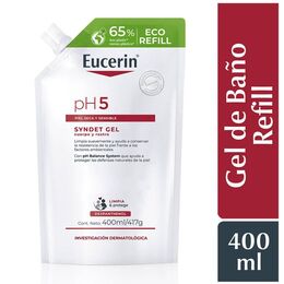 Eucerin-ph5-syndet-refill-400ml-piel-sensible