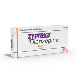 Zyprexa (R) Olanzapina 5mg 14 Comprimidos Recubiertos