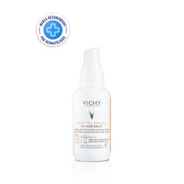 Protector Solar Rostro Capital Soleil UV Age Daily Con Color FPS 50+ 