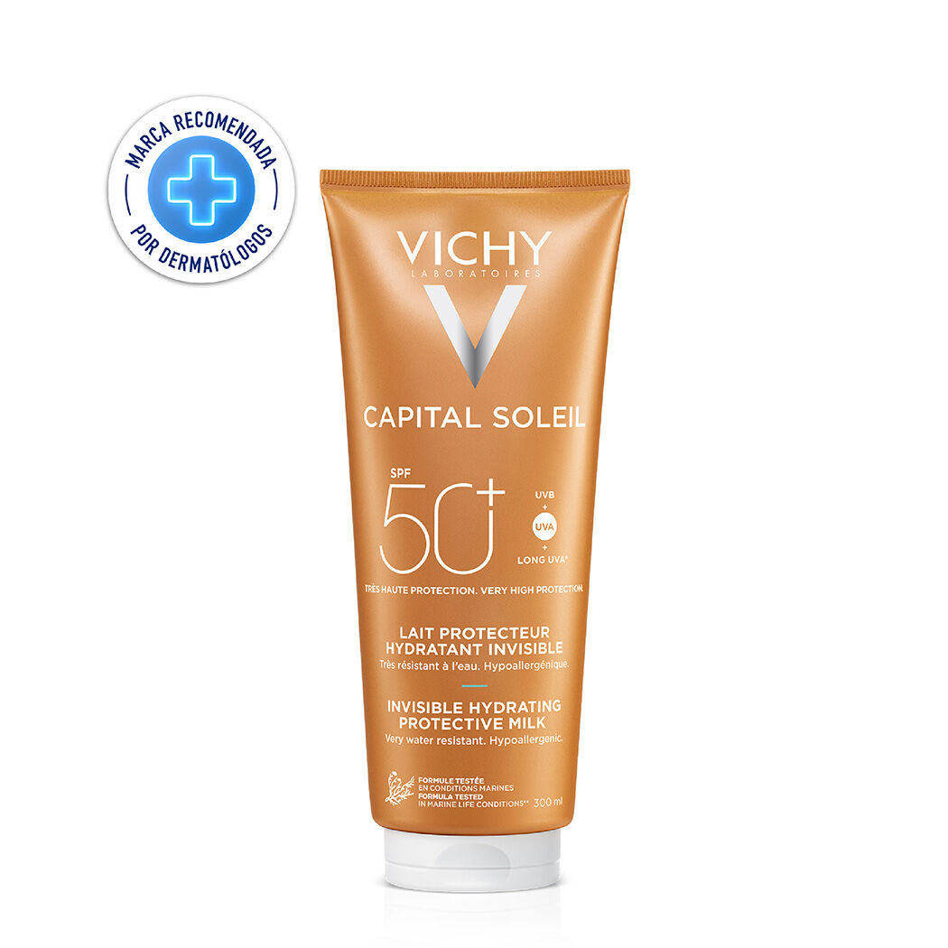 Protector Solar Capital Soleil Leche Hidratante Fps 50+ 300ml