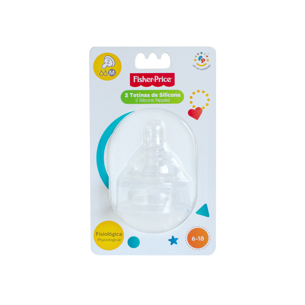 Pack De Tetinas Fisiológicas De 6 a 18 Meses 