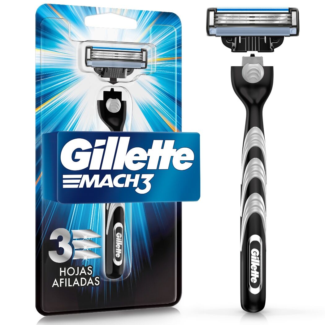 Gillette Afeitadora Recargable Mach3 1 Unidad