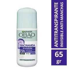 Antitranspirante Garnier Obao con Niacinamida Roll-On 72h Eficacia