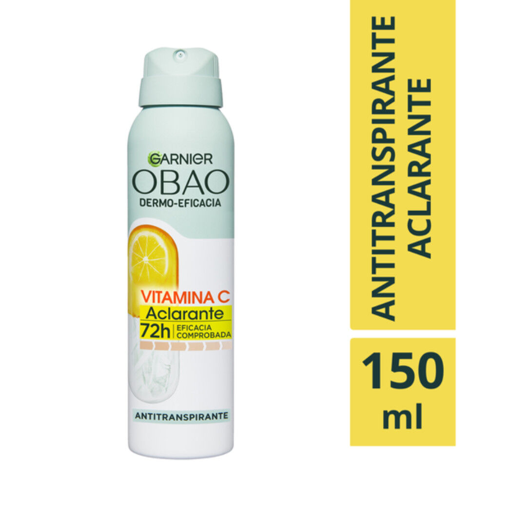 Antitranspirante Garnier Obao Vitamina C 72h Eficacia Spray