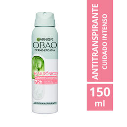 Antitranspirante Garnier Obao Dermo Hialurónico Spray Eficacia 72h