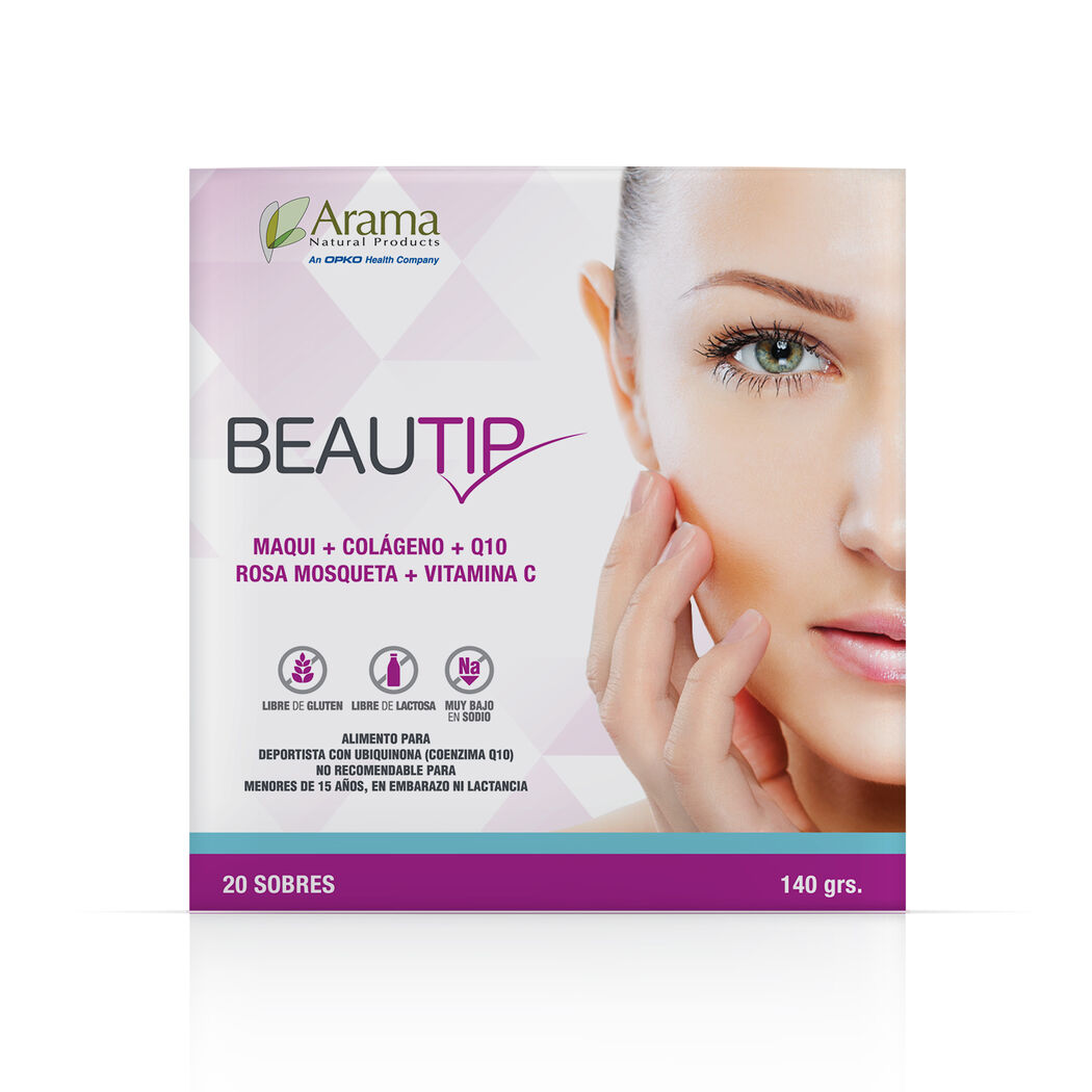 Beautip Colágeno Hidrolizado en Polvo 20 Sachets