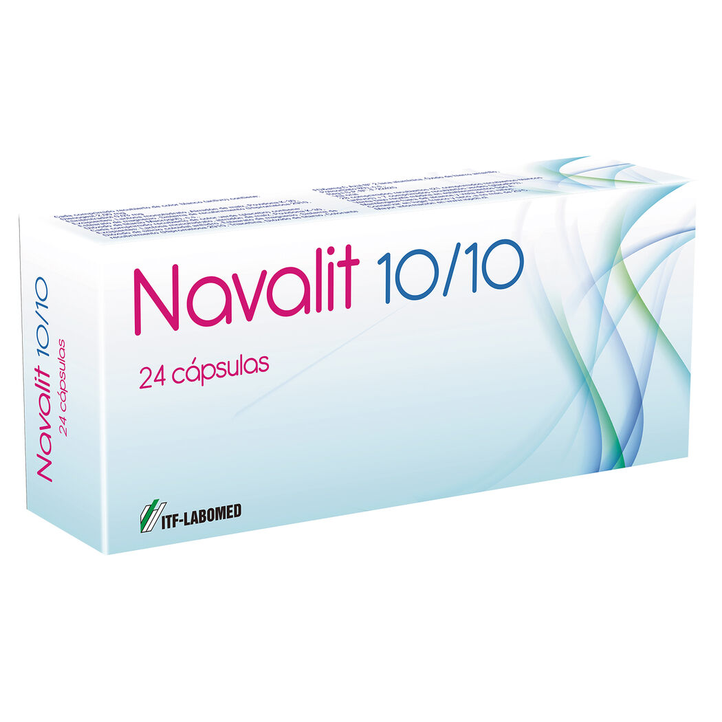 Navalit 10/10 Doxilamina / Vitamina B6 24 Cápsulas
