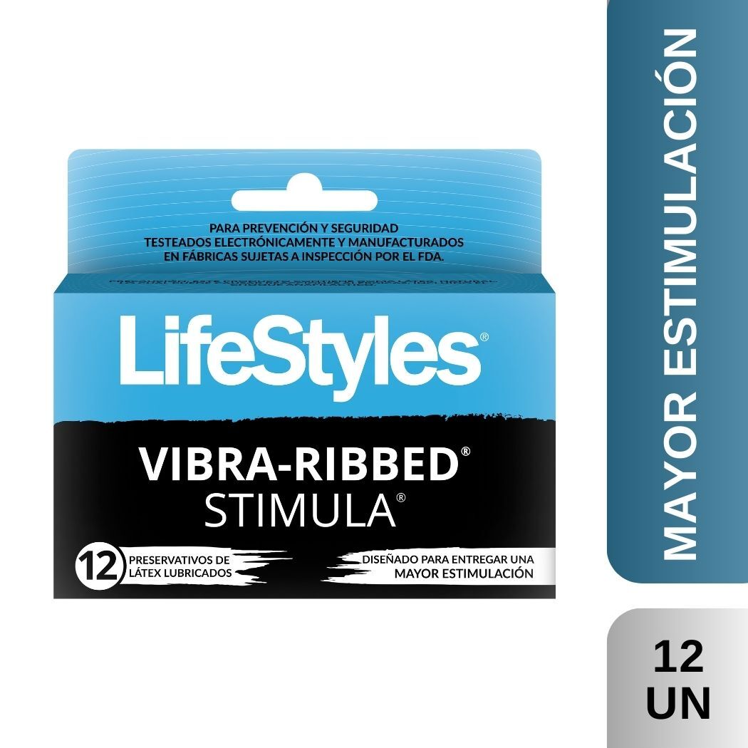 Preservativos Vibra Ribbed Stimula