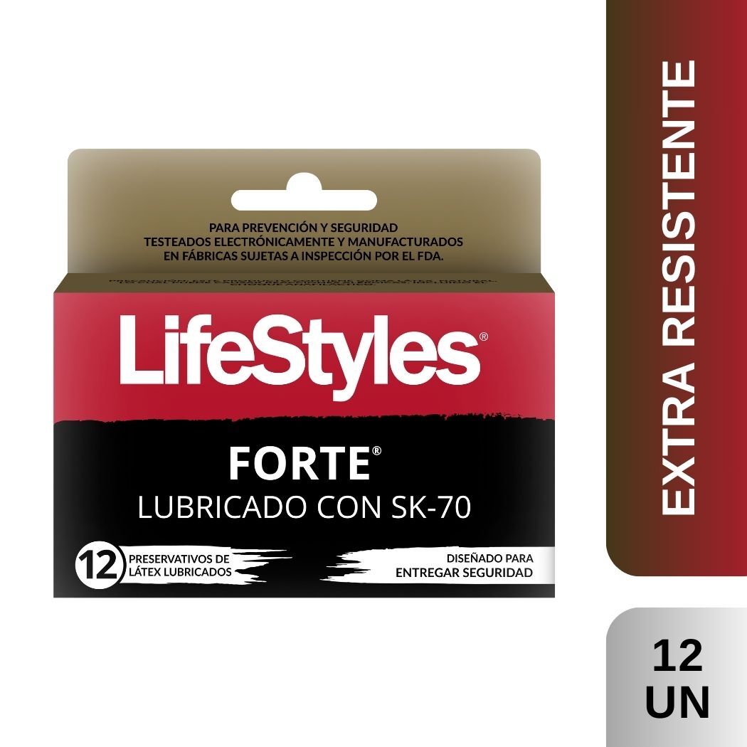 Preservativos LifeStyles Forte 