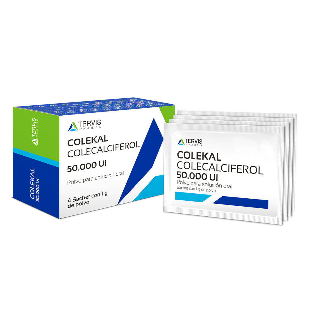 Colekal 50.000UI 4 Sachets
