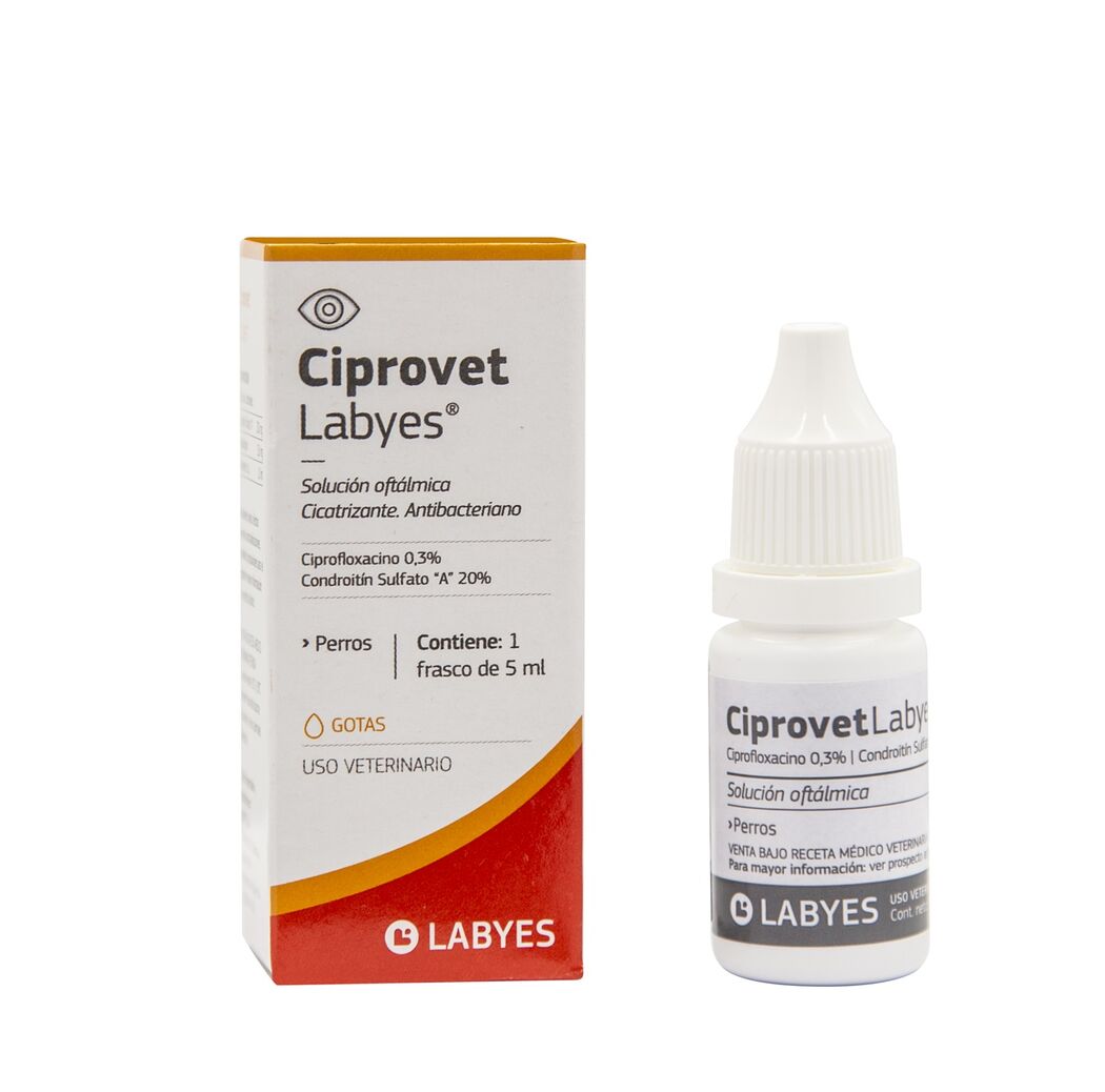 Ciprovet Solución Oftálmica Gotas 5ml