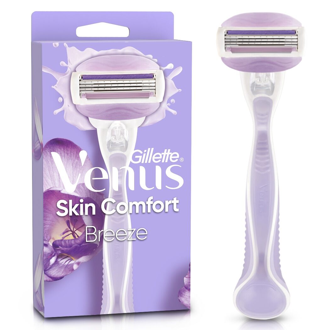 Máquina de Afeitar para Mujer Gillette Venus Breeze 1 Unidad