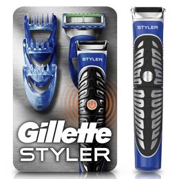 Afeitadora Eléctrica Gillette Styler + Cartucho para Afeitar la Barba y Cuerpo