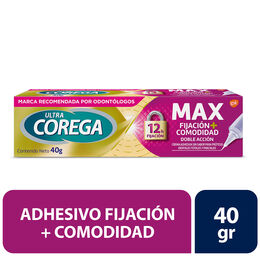 Corega Máxima Fijación y Comodidad 40g
