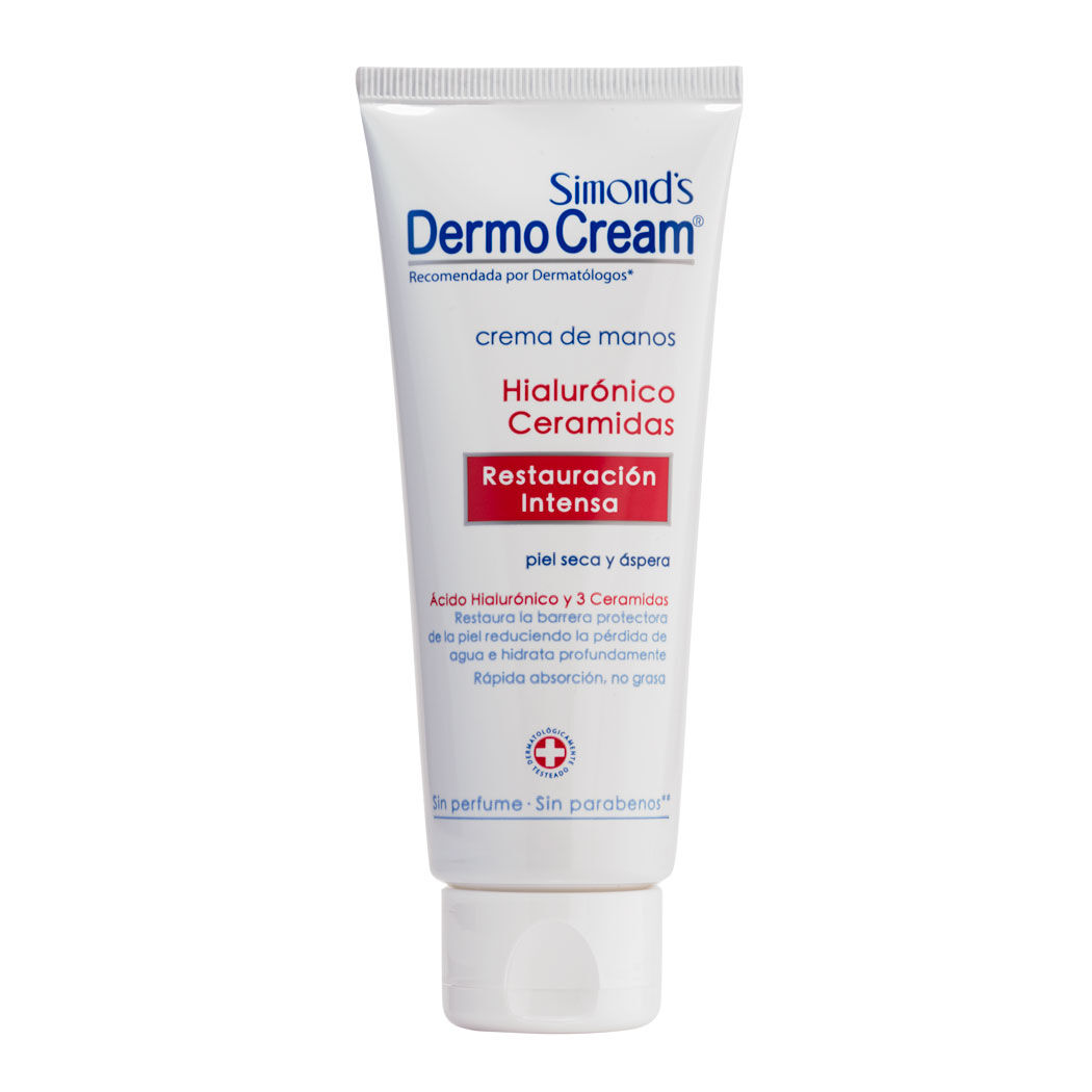 Simonds Dermocream Crema Manos Ácido Hialurónico 80g