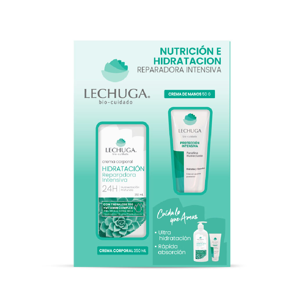 Lechuga Crema Corporal Intensa + Manos Intensa