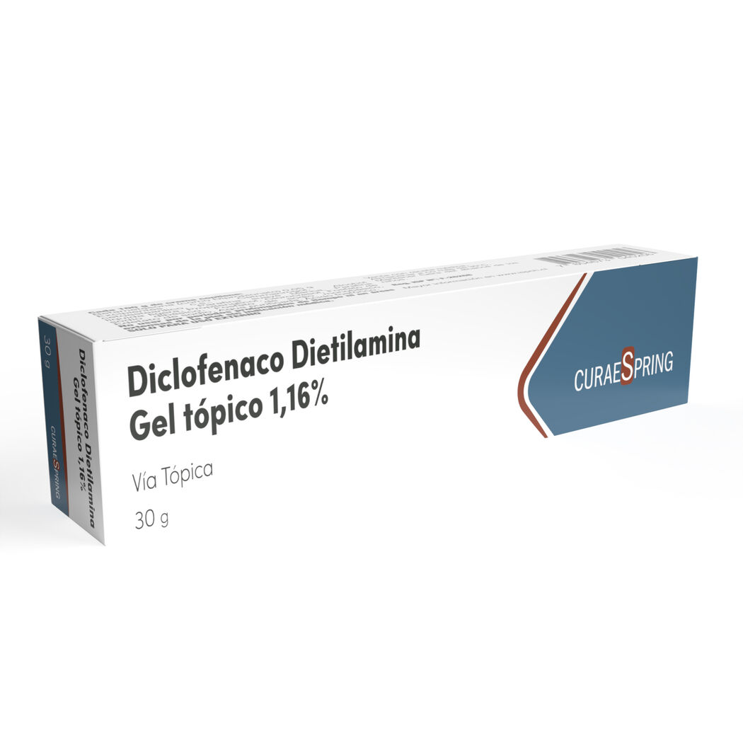 Diclofenaco 1.16% Gel Tópico 30g