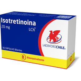 Isotretinoina (B) 20mg 30 Cápsulas Blandas