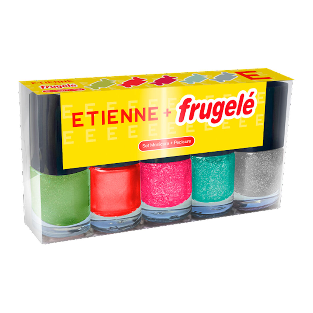 Etienne Set 5 Esmaltes Frugele Candy Collection