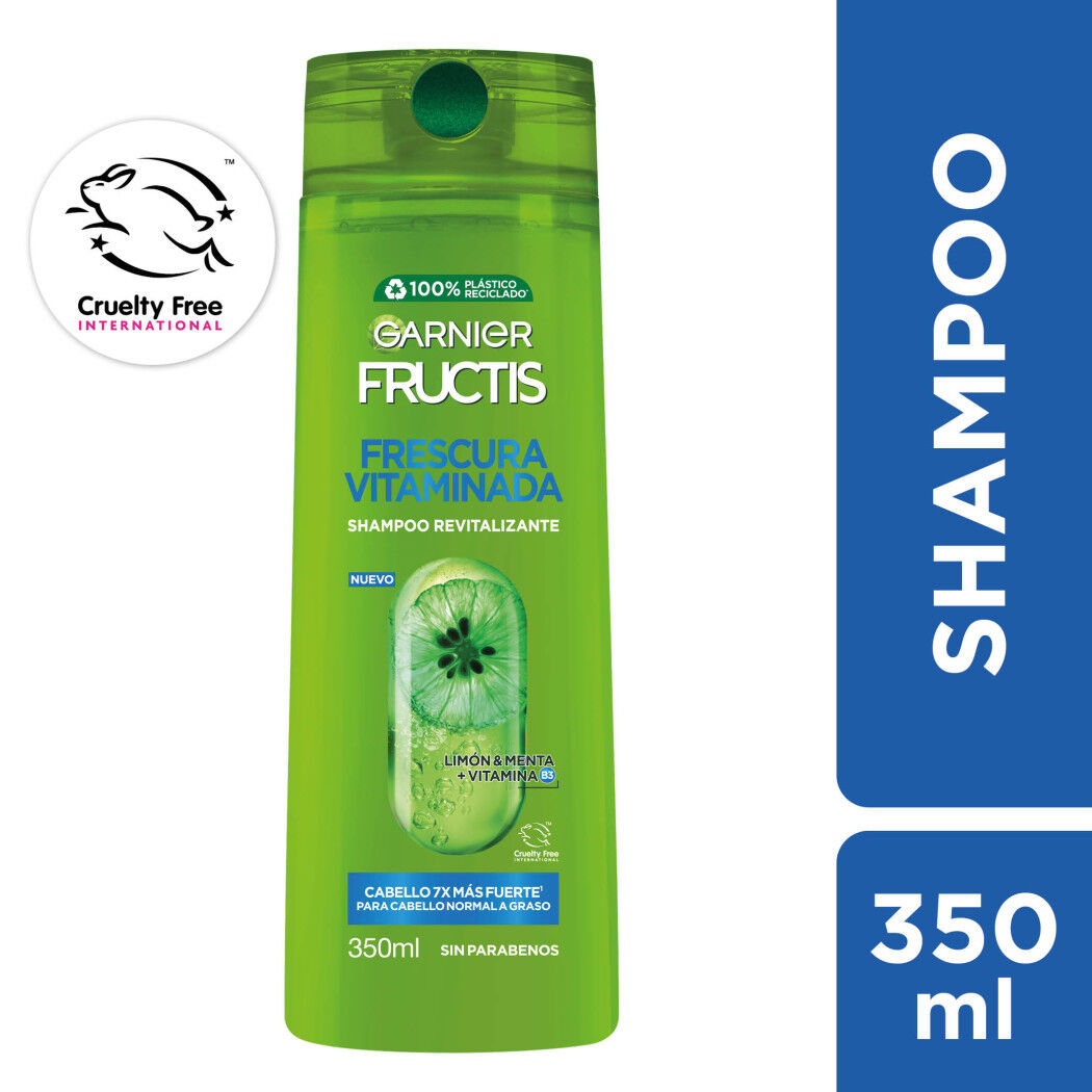 Shampoo Garnier Fructis Frescura Vitaminada 350ml