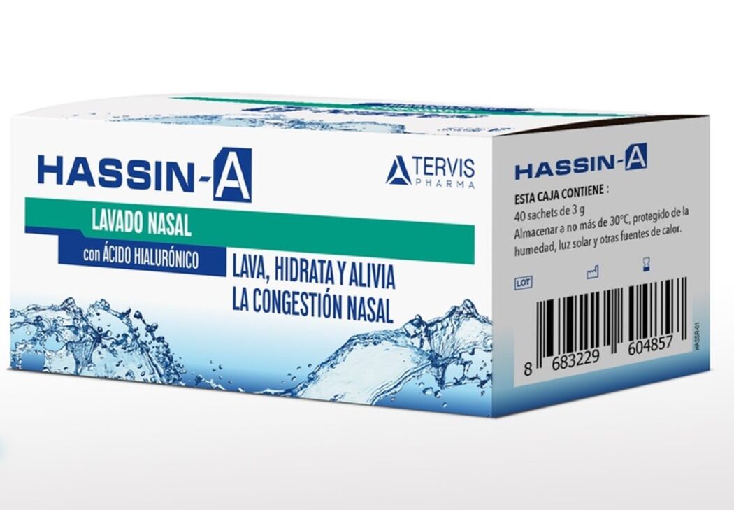 Hassin A Lavado Nasal Recarga 40 Sachets
