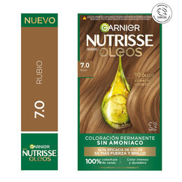 Tintura Nutrisse Oleos 7.0 Rubio
