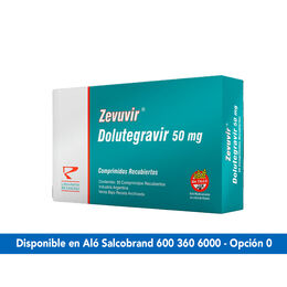 Zevuvir (B) Dolutegravir 50mg 30 Comprimidos Recubiertos