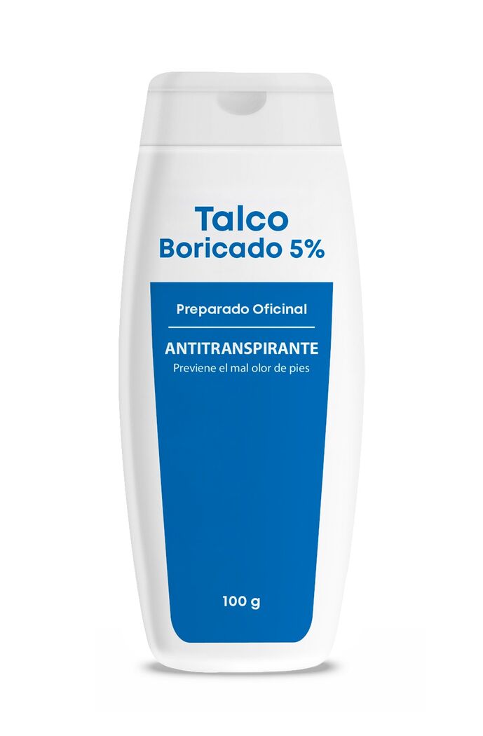 Talco Boricado 5% 100g