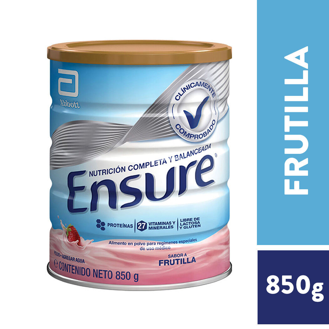 Suplemento Ensure Advance Frutilla 850g