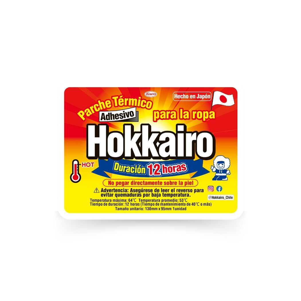 Hokkairo Parche Térmico 1 Unidad