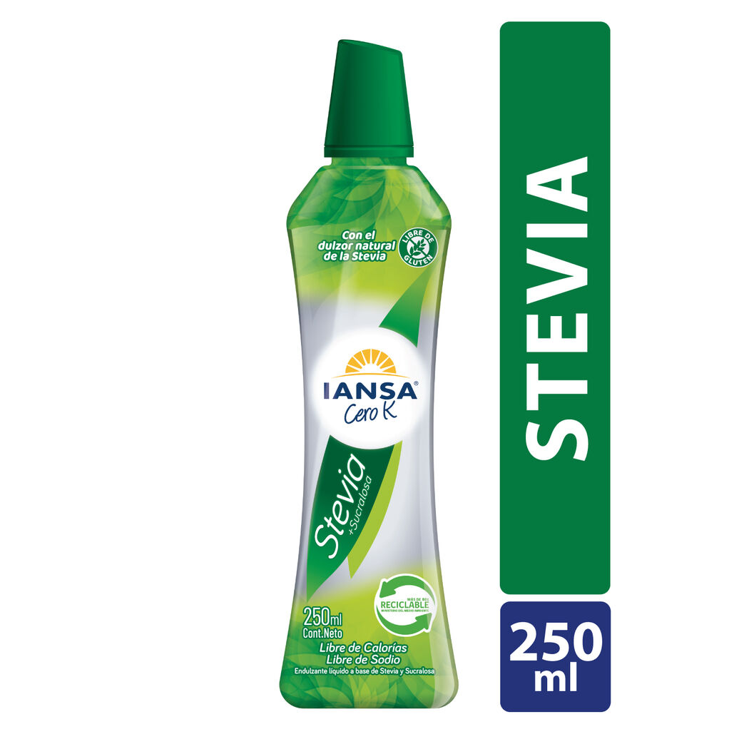 Endulzante Stevia CeroK Líquido 250ml