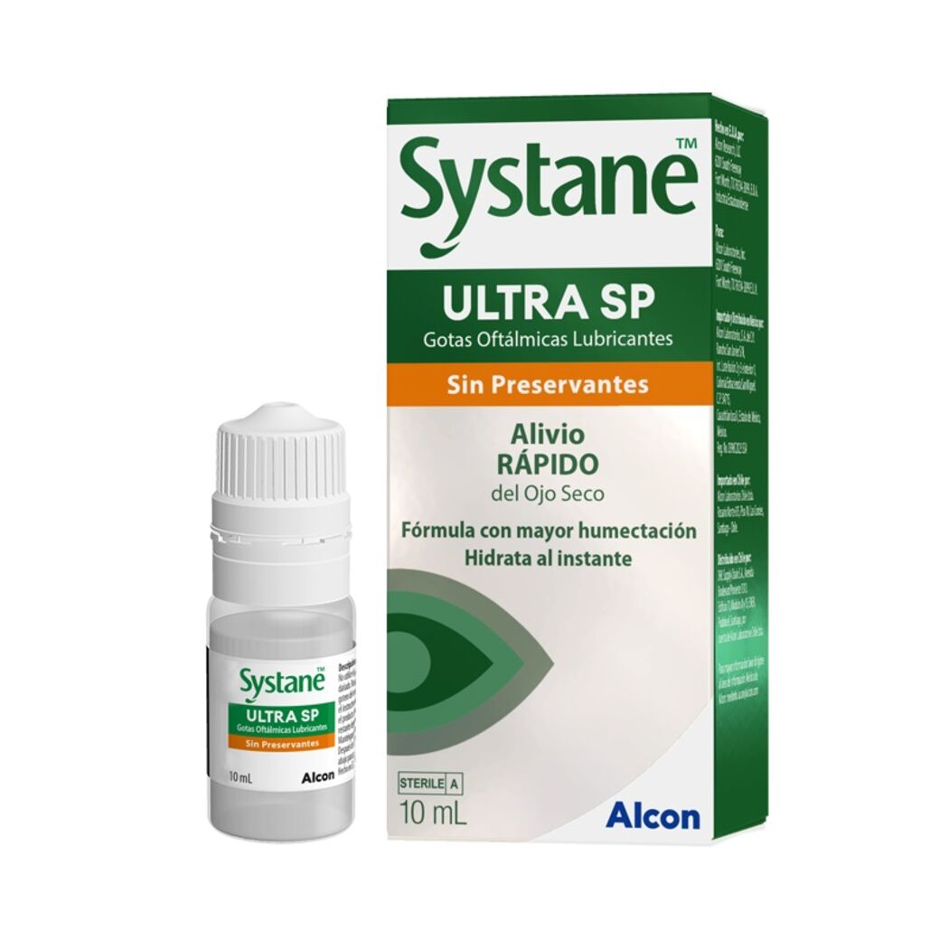 Systane Ultra SP Lágrimas Artificiales Sin Preservante 10ml