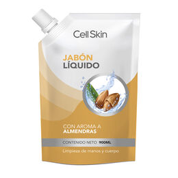 Jabón Líquido Avena y Almendras Doypack Cell Skin 900ml