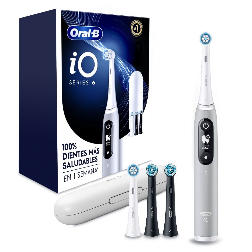Cepillo de Dientes Eléctrico Oral-B iO Series 6 Gris 1 Unidad