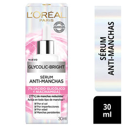 Serúm Ácido Glicólico + Niacinamida Anti-Manchas L'Oréal 30ml