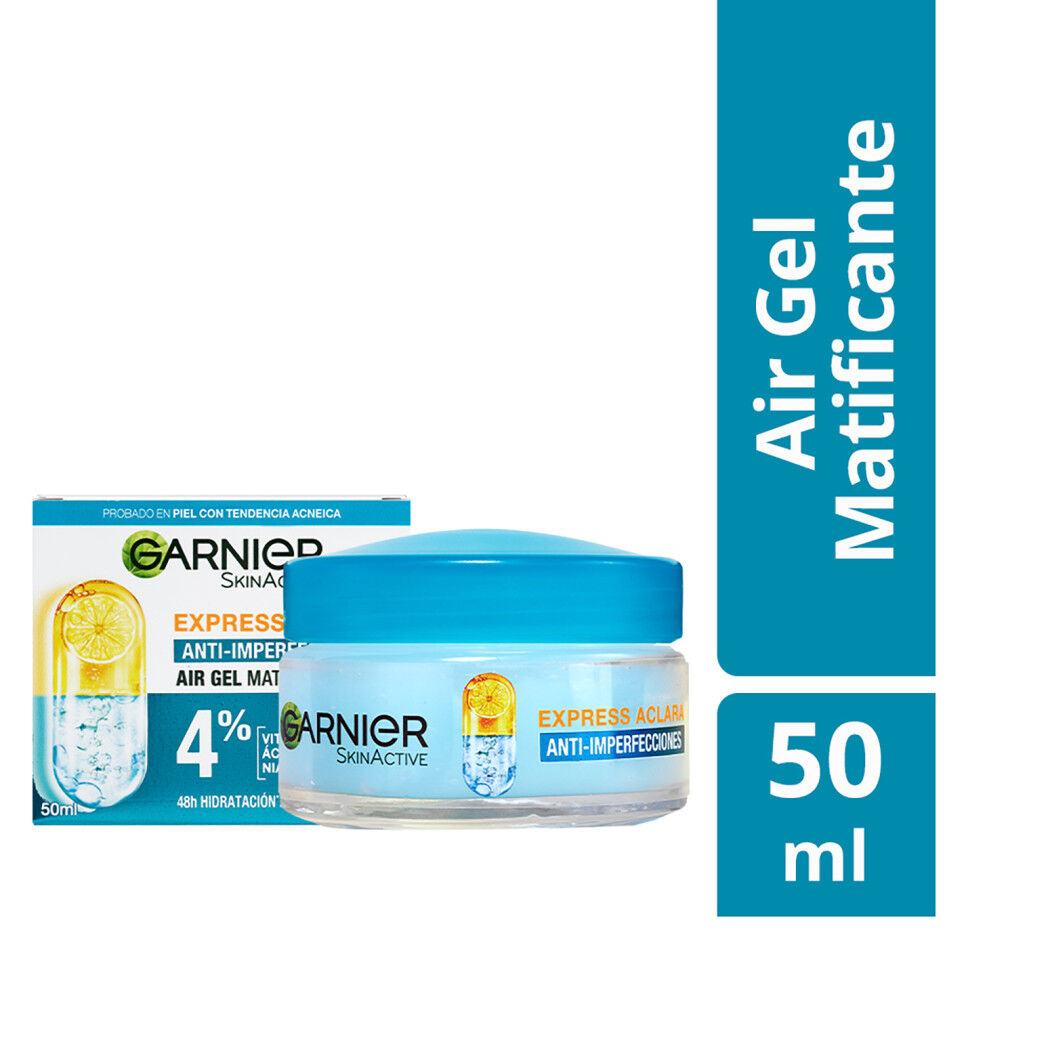 Gel Matificante Garnier Express Aclara Anti-imperfecciones 50ml