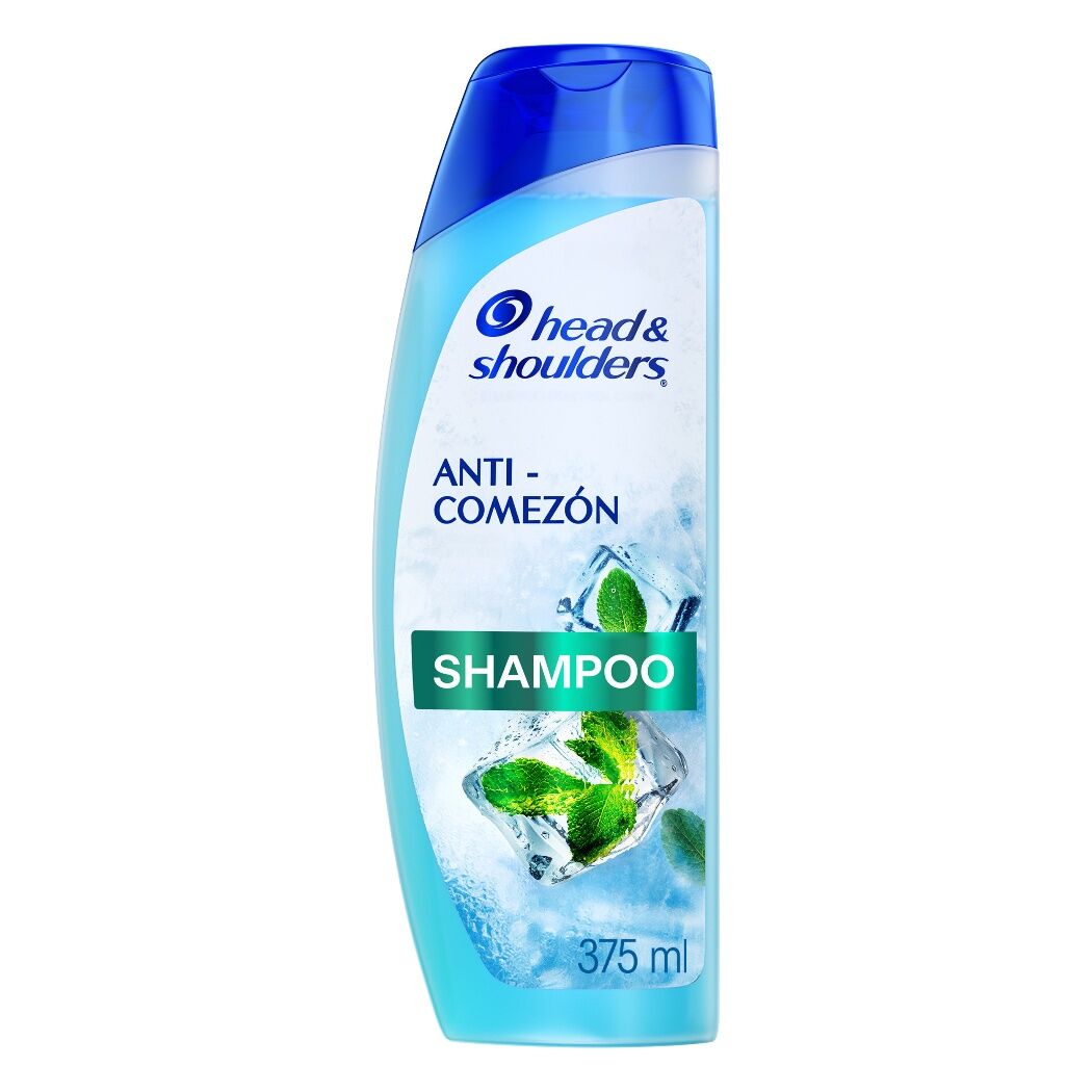 Head & Shoulders Shampoo Anti-Comezón con Menta 375 ml