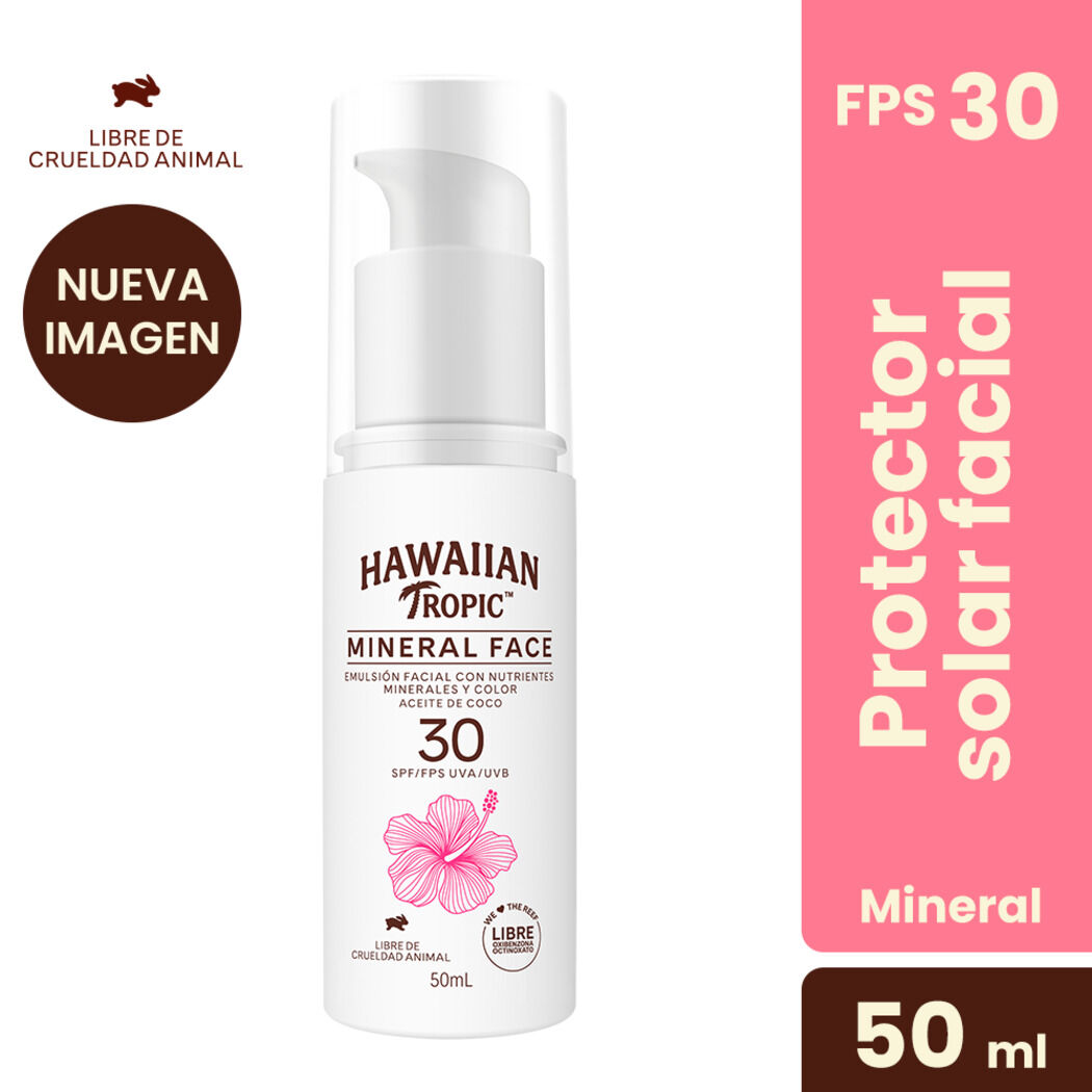 Hawaiian Tropic Mineral Face F30 Color 50ml