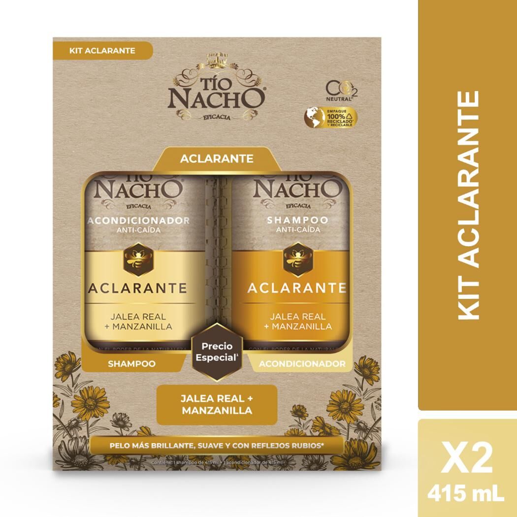 Pack Shampoo + Acondicionador Aclarante 415ml