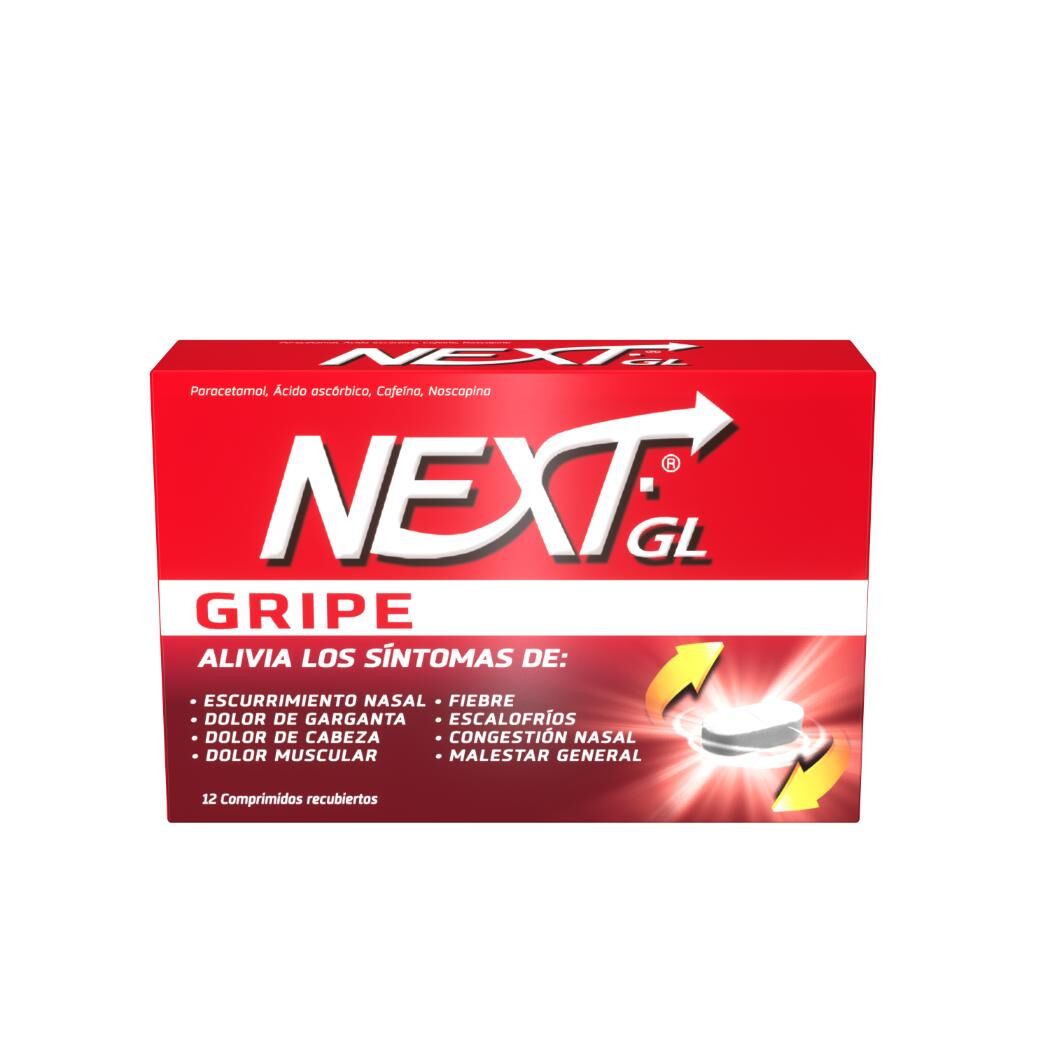 Next GL 12 Comprimidos Recubiertos