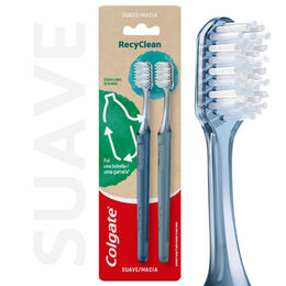 Cepillo de Dientes Colgate Recyclean 2 Unidades