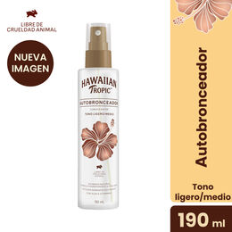 Hawaiian Tropic Autobronceante Water Light-Medium